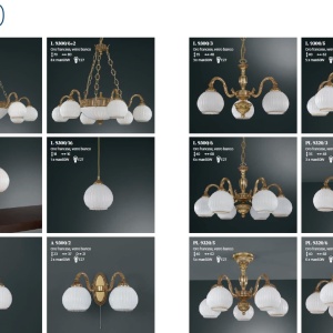 Aplica de perete clasica 2 brate din alama design italian 9300 204770 universul-luminii.ro