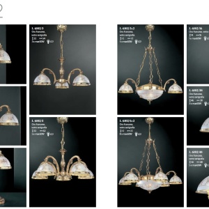 Aplica de perete clasica design italian realizat manual 6102 203600 universul-luminii.ro