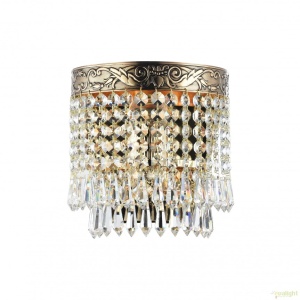 Aplica de perete cristal design elegant Palace auriu MYDIA890-WL-01-G - Img 1