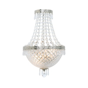Aplica de perete cristal SCHOLER, EMPIRE CRYSTAL antique silver