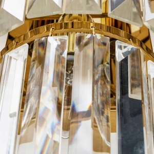 Aplica de perete, Cristale de Sticla, Glamour Wall Gold 69720 universul-luminii.ro