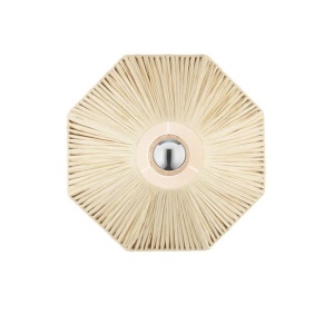 Aplica de perete cu design texturat ELVIO natur 30cm