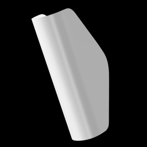 Aplica de perete cu lumina ambientala, design minimalist Notta alb - Img 2