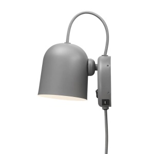 Aplica de perete, cu mufa usb, design modern Angle gri 2120601010 NL 94440 universul-luminii.ro