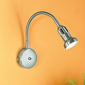 Aplica de perete cu un spot directionabil Seba Str 10-388/1 satin OR - Img 1