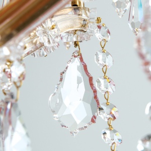 Aplica de perete de lux cristal Swarovski Maria Theresia-A 3L 24K gold plated 200300 universul-luminii.ro