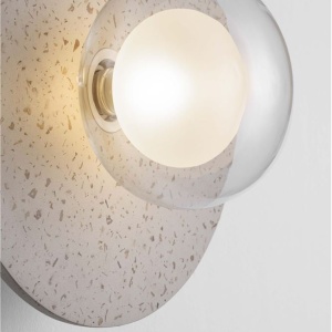 Aplica de perete decorativa VRAHOS bej 159100 universul-luminii.ro