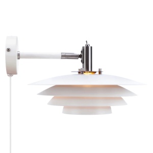 Aplica de perete design clasic Bretagne alb - Img 1
