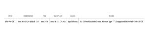 Aplica de perete design clasic EVERETT 215980 universul-luminii.ro