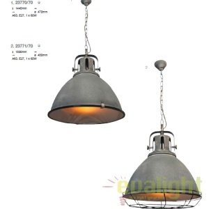 Aplica de perete design Industria Style dimabil Jesper 23710/70 BL 47380 universul-luminii.ro
