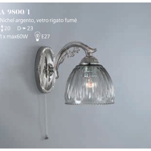 Aplica de perete design italian 9800 202830 universul-luminii.ro