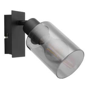Aplica de perete design modern HADERA negru 114090 universul-luminii.ro
