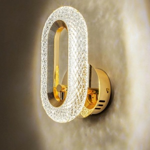 Aplica de perete design modern JEWEL auriu 149160 universul-luminii.ro