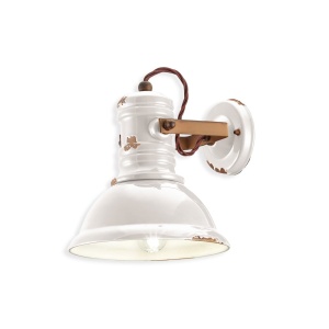 Aplica de perete design retro realizat manual din ceramica INDUSTRIAL 216850 universul-luminii.ro