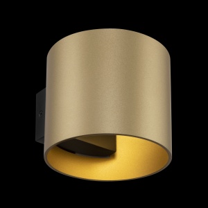 Aplica de perete design tehnic Rond auriu MYC066WL-01MG 196160 universul-luminii.ro