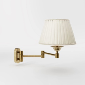 Aplica de perete din alama cu brat articulat Elegant - Img 2