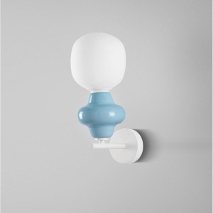 Aplica de perete din ceramica design modern CHIC albastru 232450 universul-luminii.ro
