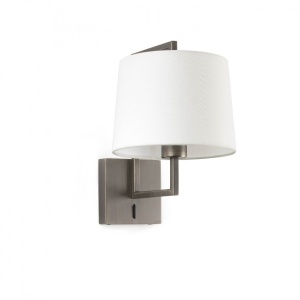 Aplica de perete eleganta design clasic FRAME auriu/alb