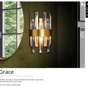 Aplica de perete eleganta design modern Grace 202190 universul-luminii.ro