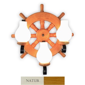 Aplica de perete in stil marinaresc fabricata manual din lemn Timona WOOD-TI-AP3 202350 universul-luminii.ro