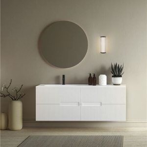Aplica de perete LED baie IP44 VITREE negru - Img 2