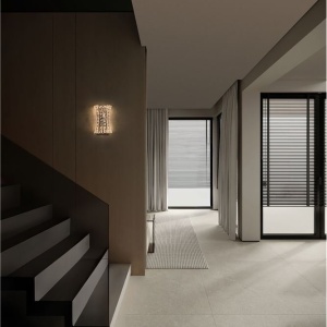 Aplica de perete LED crom, cristale sticla CELYSIA 628780 universul-luminii.ro
