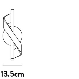 Aplica de perete LED deosebita design lux Belle 228620 universul-luminii.ro