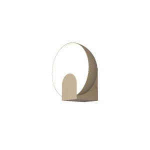 Aplica de perete LED design ambiental OCULO auriu - Img 1