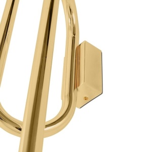 Aplica de perete LED design decorativ up/down auriu - Img 5