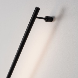 Aplica de perete LED design liniar GROPIUS negru, L-60cm, H-9cm - Img 10