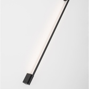 Aplica de perete LED design liniar GROPIUS negru, L-90cm, H-9cm - Img 7
