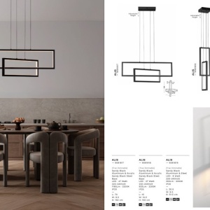 Aplica de perete LED design modern Alis - Img 10