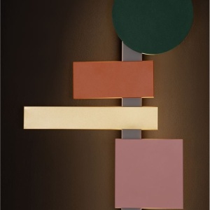 Aplica de perete LED design modern, Aluminiu, Multicolor, MARGOT - Img 3
