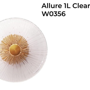 Aplica de perete LED design modern decorativ Allure 1L Clear 150980 universul-luminii.ro