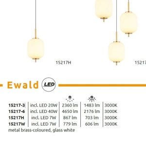 Aplica de perete LED design modern EWALD - Img 5