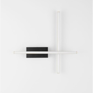 Aplica de perete LED design modern QUAM negru, auriu - Img 9