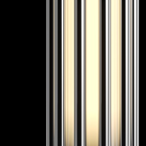Aplica de perete LED design modern Sonata crom - Img 2