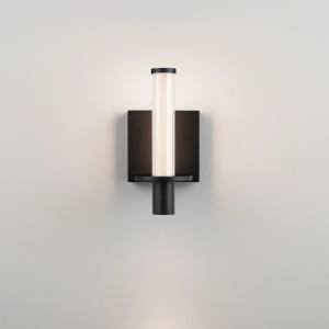 Aplica de perete LED metal negru cu sticla, LUMIEN - Img 5