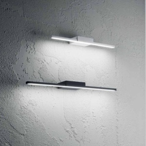 Aplica de perete LED pentru oglinda baie IP44 One negru 230370 universul-luminii.ro