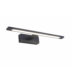 Aplica de perete LED pentru oglinda sau tablou ALTER negru 12W