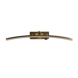 Aplica de perete LED pentru oglinda sau tablou Santorini alama, L-50cm 221850 universul-luminii.ro