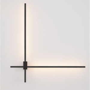 Aplica de perete liniara LED CCT PEAK negru