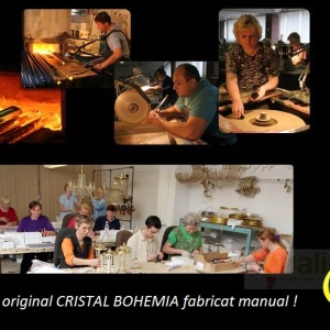 Aplica de perete Maria Theresa cu 5 brate, cristal Bohemia N24 001/05/1 67770 universul-luminii.ro