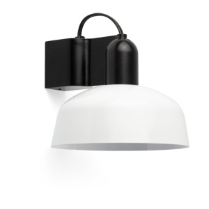 Aplica de perete metal TATAWIN negru, alb