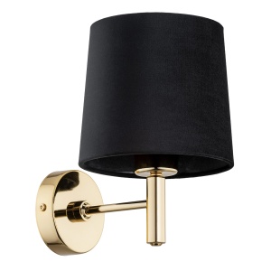 Aplica de perete moderna design elegant PONTE negru 102910 universul-luminii.ro