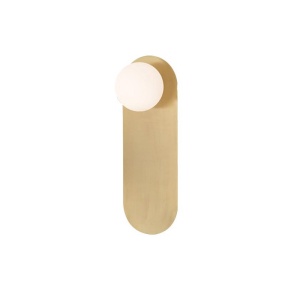 Aplica de perete moderna stil minimalist Fely aurie