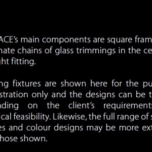 Aplica de perete moderna Vision design LUX Cristal Bohemia Exclusive EMBRACE 95430 universul-luminii.ro