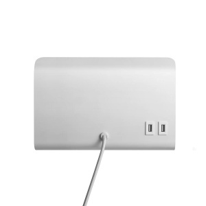 Aplica de perete, mufa USB, design modern ROOMI alb 2112551001 NL 197180 universul-luminii.ro