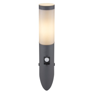 Aplica de perete pentru exterior cu senzor de miscare design modern, IP44 BOSTON antracit 3157AS GL 88130 universul-luminii.ro