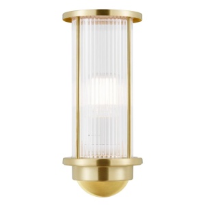 Aplica de perete pentru iluminat exterior IP54 Linton alama 115080 universul-luminii.ro
